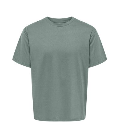 T-shirt vert d'eau homme only & sons chinois - l