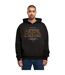 Mens Razzia Ultra Heavy Oversized Hoodie Noir Mister Tee-1