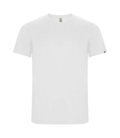 Mens Imola Short-sleeved Sports T-shirt White Roly