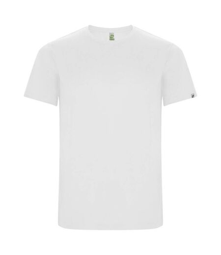 Mens Imola Short-sleeved Sports T-shirt White Roly