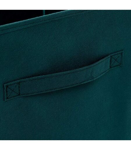 Boîte de Rangement Carrée Mix n'Modul 31x31cm Bleu Pétrole