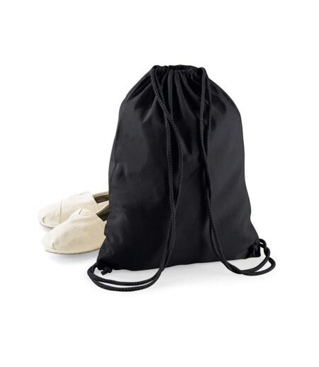 Drawstring Bag One Size Black Westford Mill