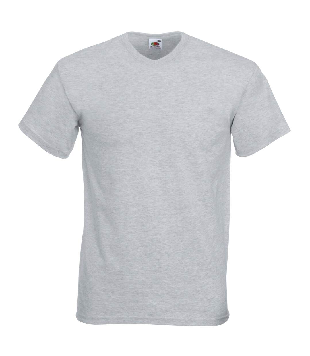 T-shirt à manches courtes homme gris Fruit of the Loom-1