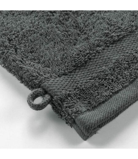 Lot de 2 Gants de Toilette Elegance 15x21cm Anthracite