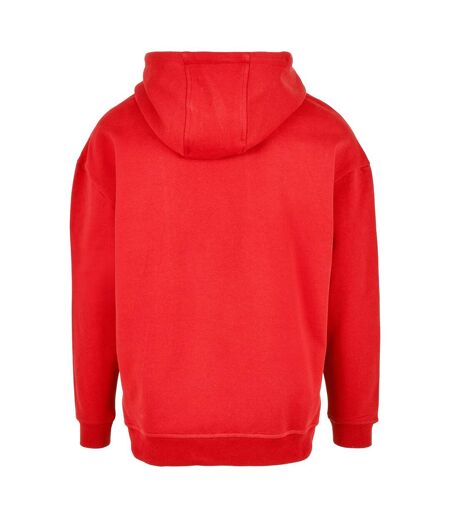 Mens Basic Oversized Hoodie City Red Build Your Brand