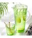 Carafe Réutilisable Vague 2,32L Vert Foncé-3