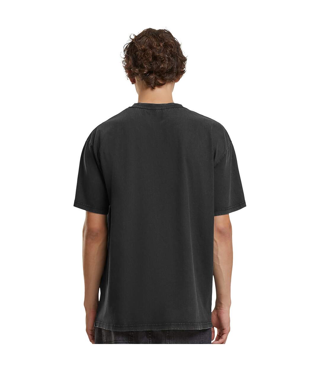 T-shirt Homme Noir Build Your Brand-3