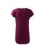 Robe Décontractée Motif/style Uni Love Femme Fuchsia Malfini-2