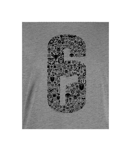 T-shirt Ubisoft Consumer Show Homme Gris Tom Clancy´s Rainbow Six Siege