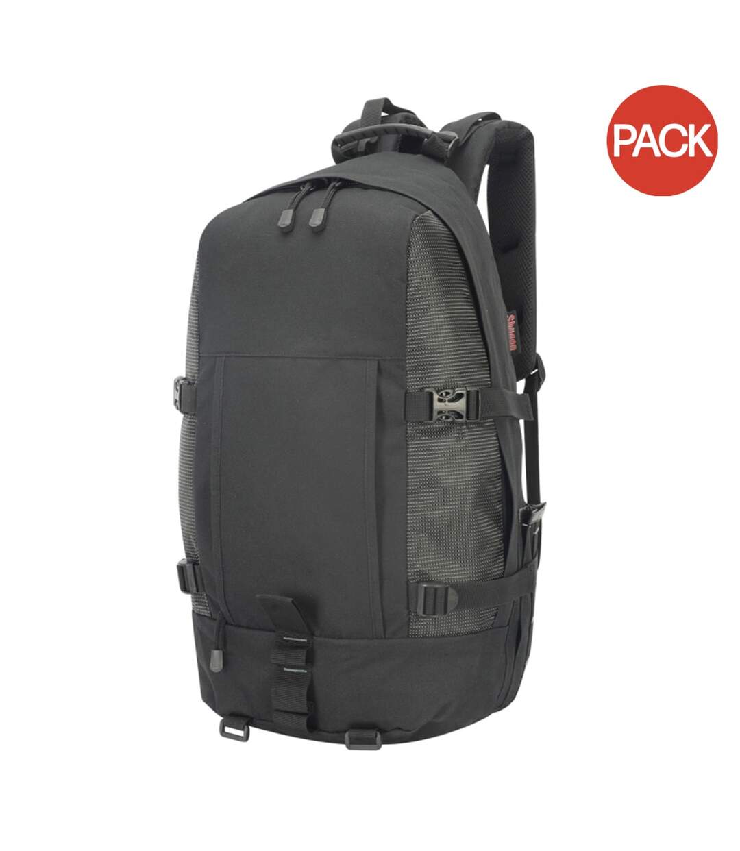 Lot de 2  Gran paradiso 35 sac de randonnée 35 litres taille unique noir Shugon-1