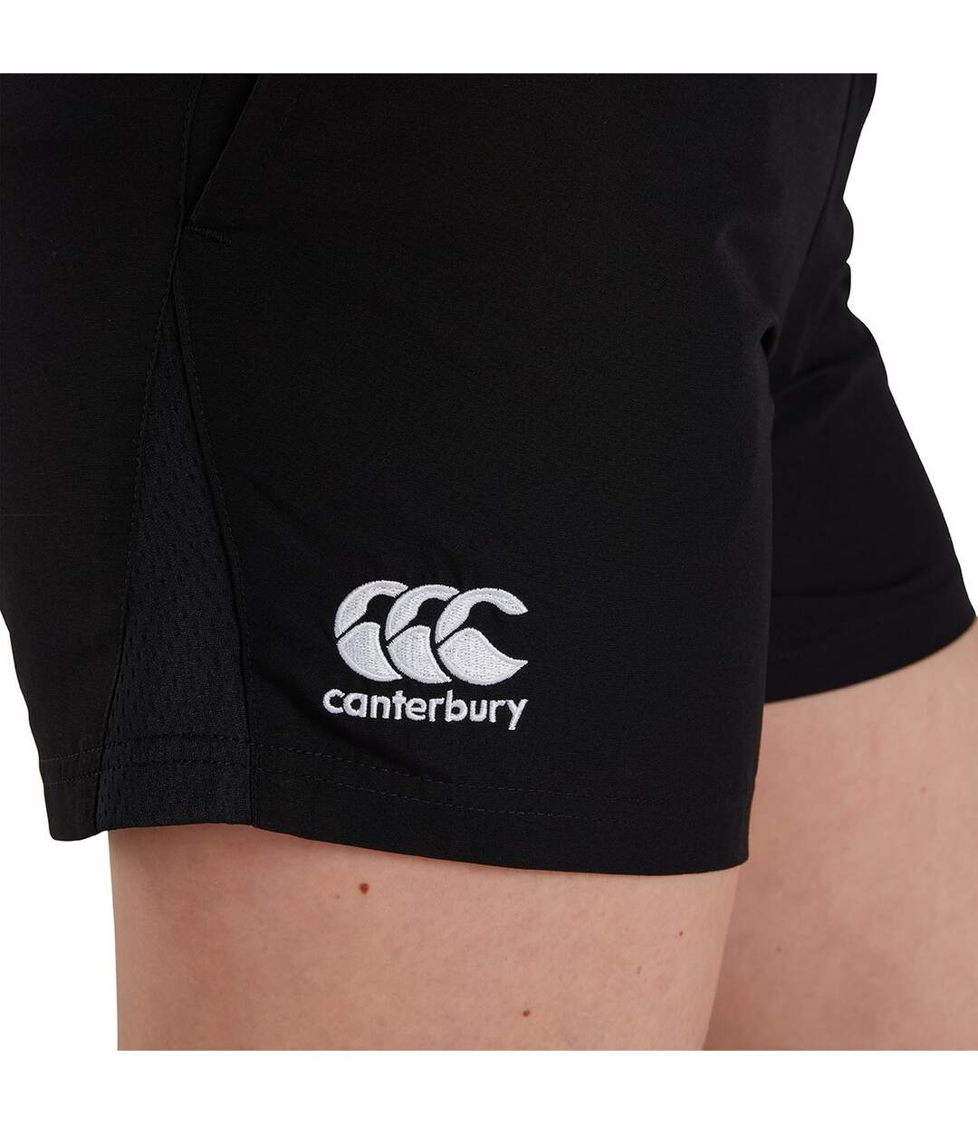 Womens/ladies Club Shorts Black Canterbury-4