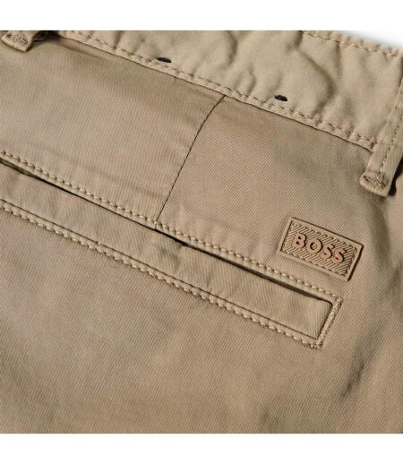 Short Chino Motif/style Uni Homme Beige Boss