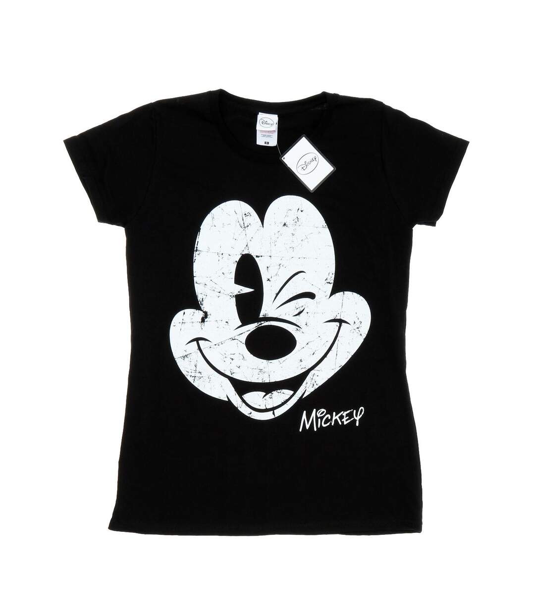 Disney T-shirt en coton à face dégradée Mickey Mouse Femme/Ladies (Noir) - UTBI30925-1
