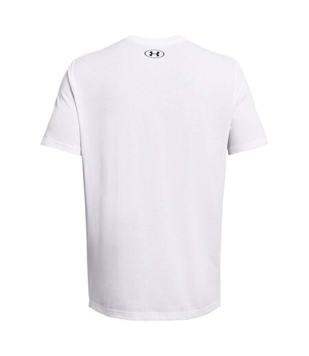 T-shirt Motif/style Logo Homme Blanc Under Armour
