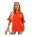 Blouse Femme Orange AX Paris-2