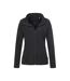 Stedman Womens/Ladies Active FZ Fleece (Black Opal) - UTAB297-1