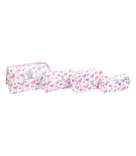 Trousse de Toilette Femme Tendance et fantaisie - Pack de 4