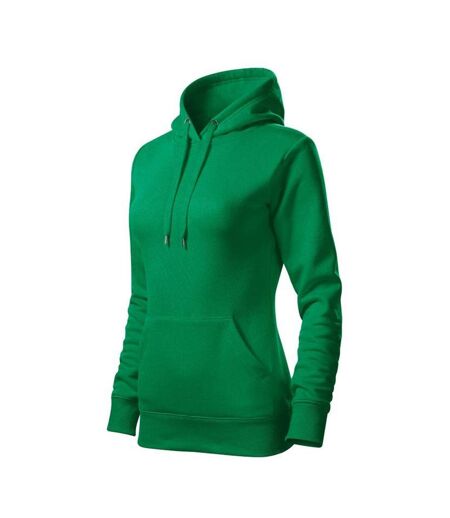 Sweat À Capuche Cape Free Femme Vert Malfini