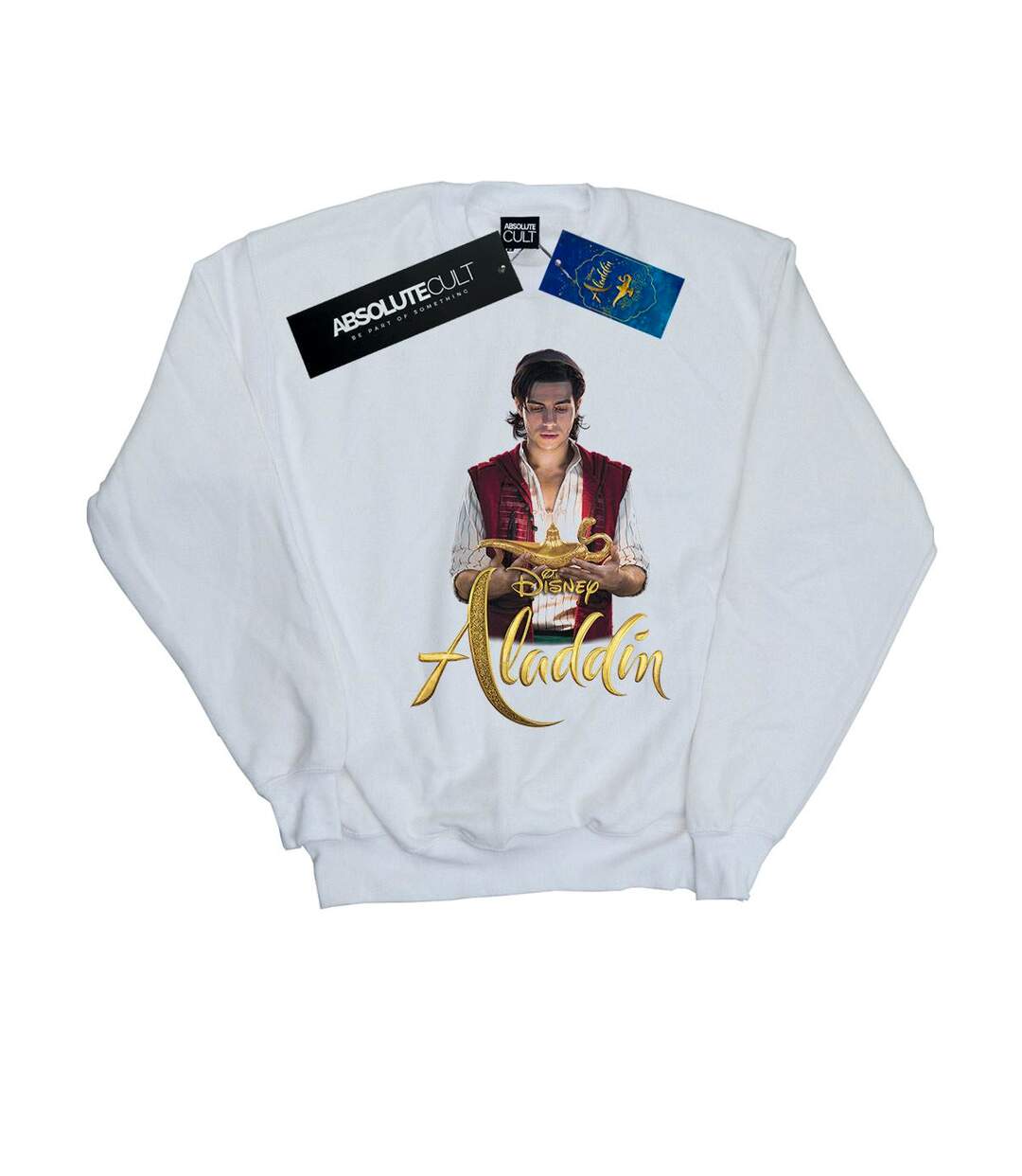 Disney - Sweat ALADDIN MOVIE ALADDIN PHOTO - Femme (Blanc) - UTBI5485-1