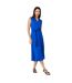 Robe mi-longue femme bleu Principles