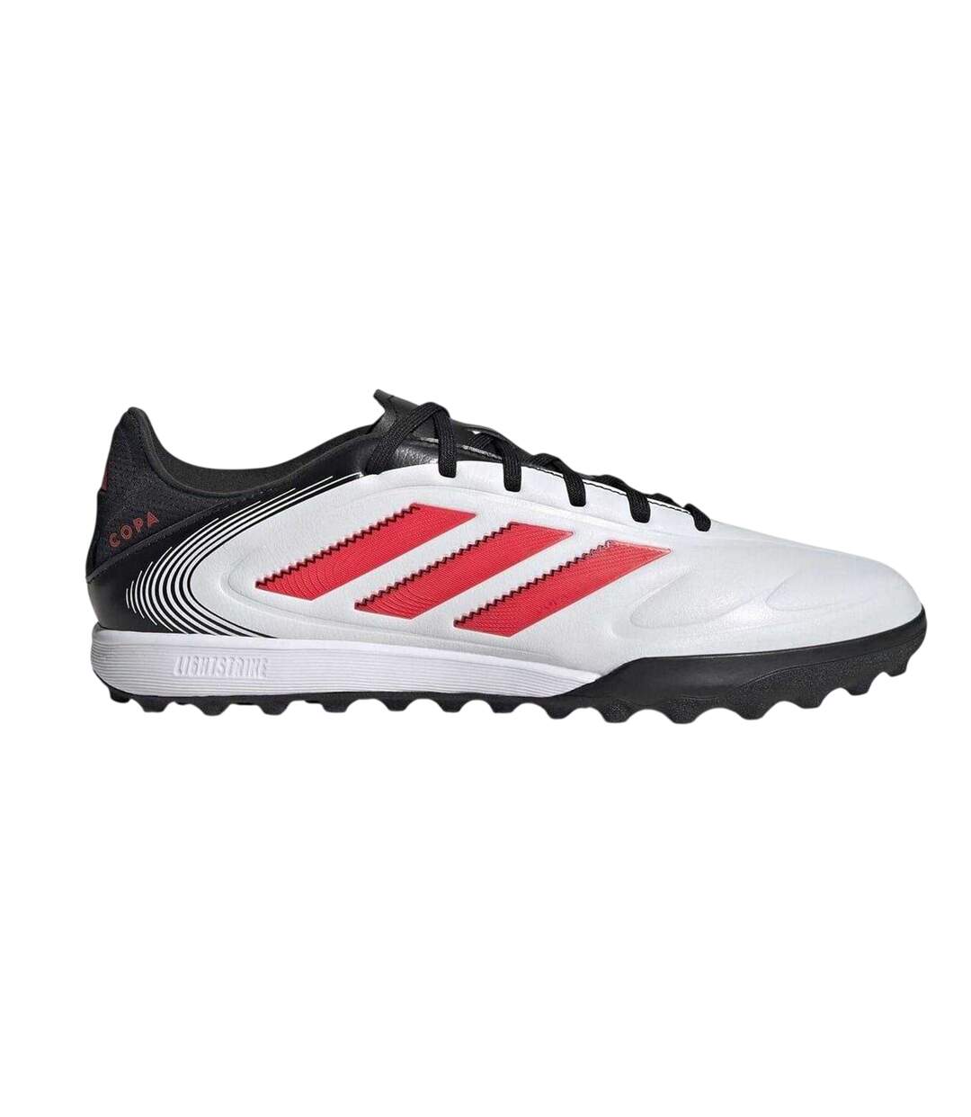 Mens Copa Pure.3 Lace Up Football Boots White Red Black Adidas-4
