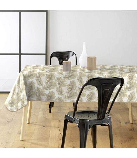Nappe Toile Cirée Plumina 140x240cm Naturel