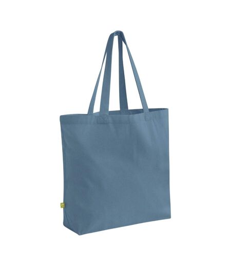 Tote Bag Motif/style Longue Taille Unique Bleu Ardoise Westford Mill