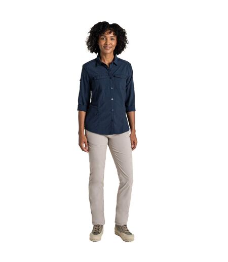 Chemisier Adventure Femme Bleu Marine Craghoppers