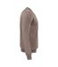 Mens Oakville V Neck Sweatshirt Nougat Melange Cutter & Buck-4