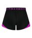 Womens/ladies Play Up Shorts Black Under Armour-3