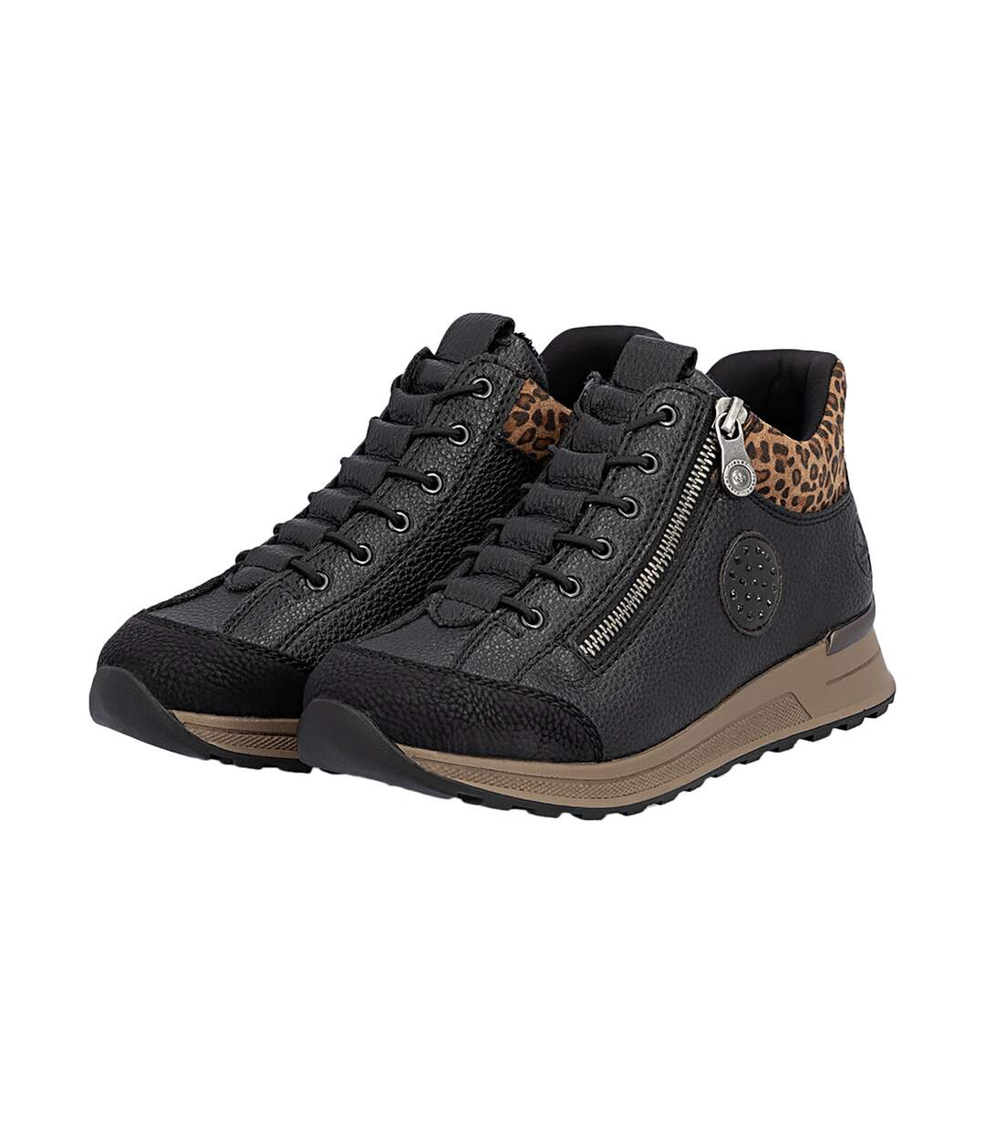 Basket Basse à Lacets Et Zip Rieker Kasanga-3