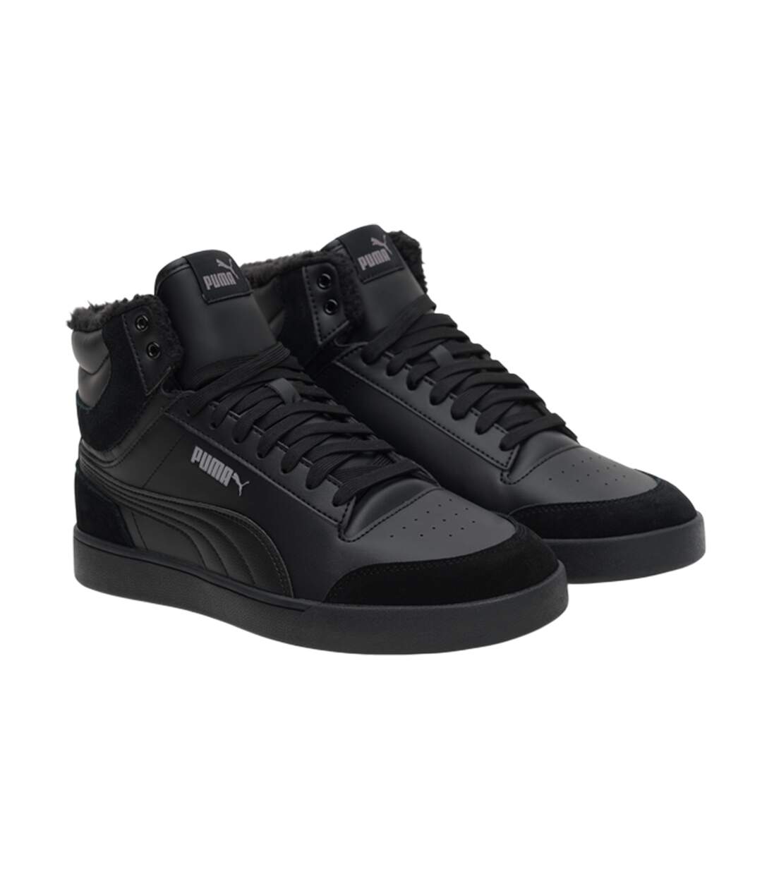 Baskets Montantes Shuffle Homme Noir Puma-1