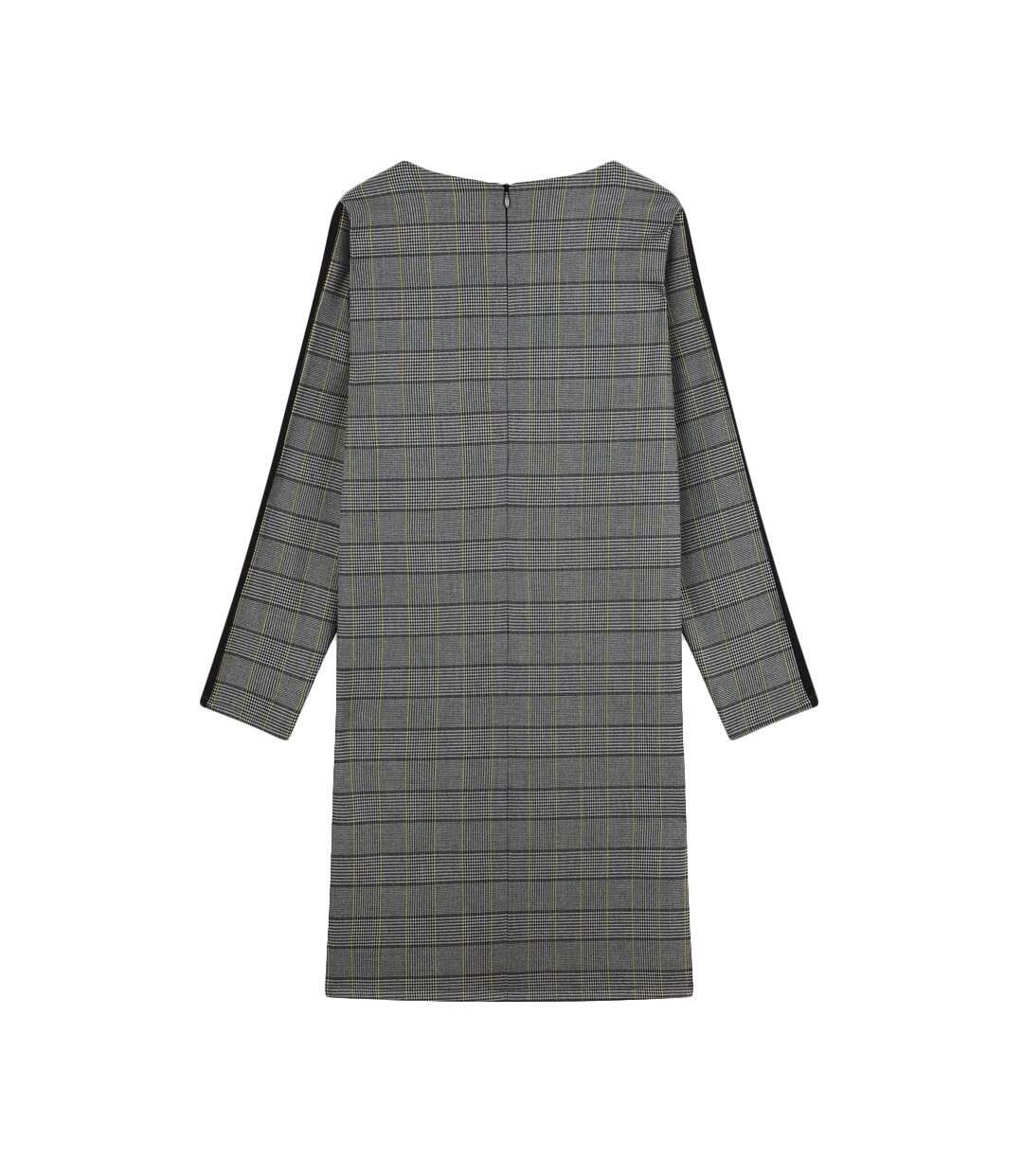 Robe grise à carreaux Femme TBS Jikel - 36