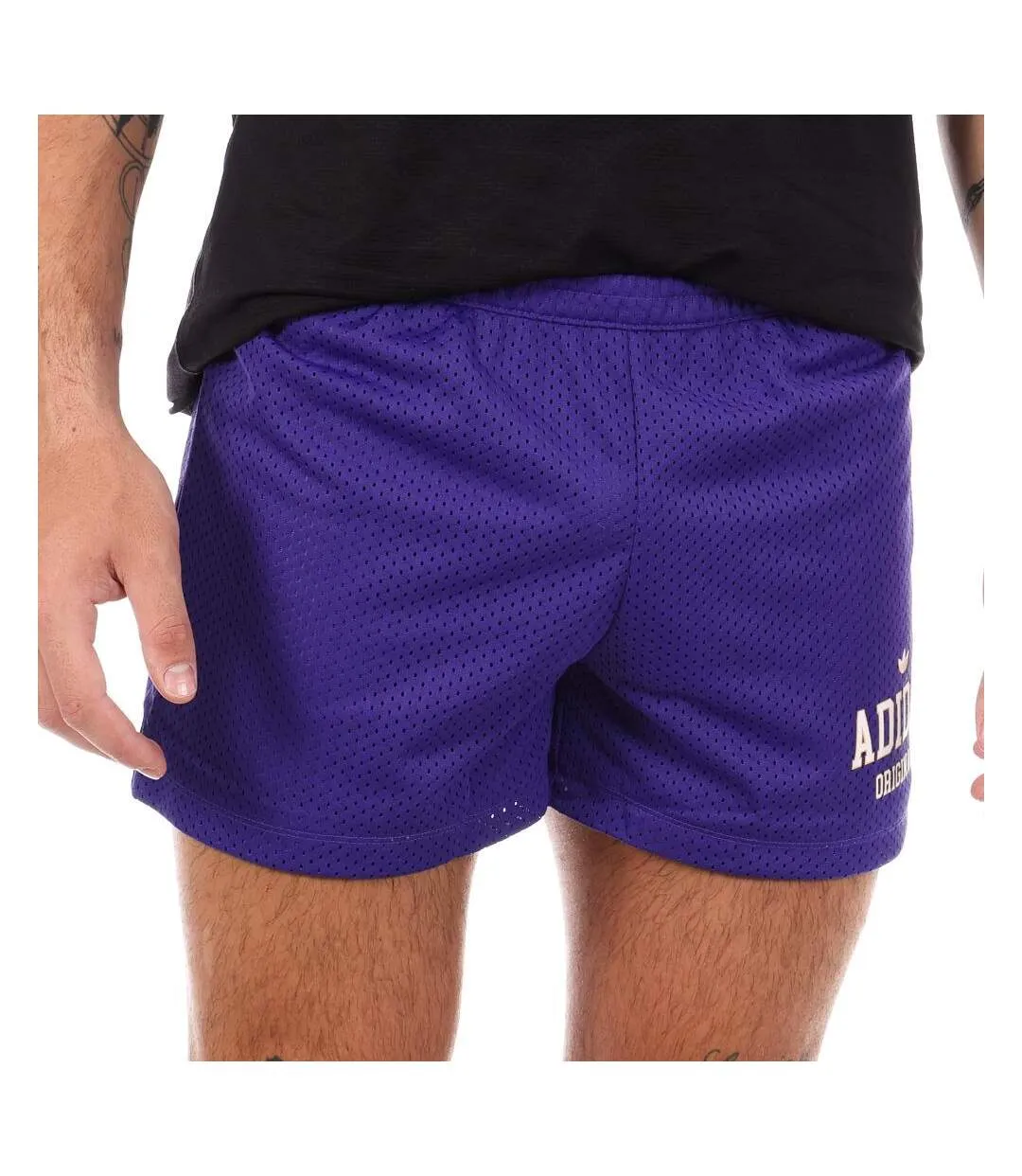 Short violet homme adidas jd8624-1