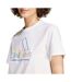 T-shirt Style Logo Xpress Femme Blanc Adidas-1