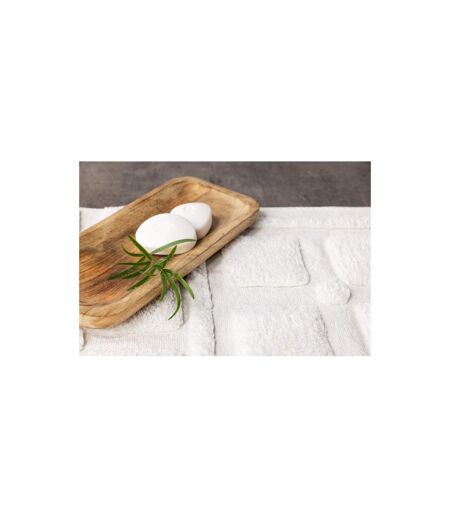 Tapis de Salle de Bain Putte 60x90cm Blanc