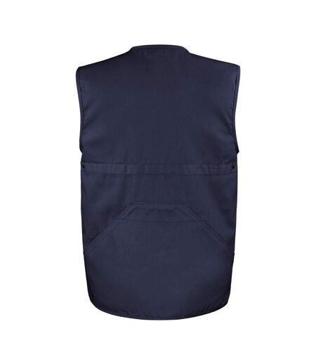 Safari Veste Sans Manches Homme Bleu Marine Foncé Result