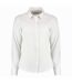 Kustom Kit Womens/Ladies Long Sleeve Poplin Shirt (White) - UTRW6163