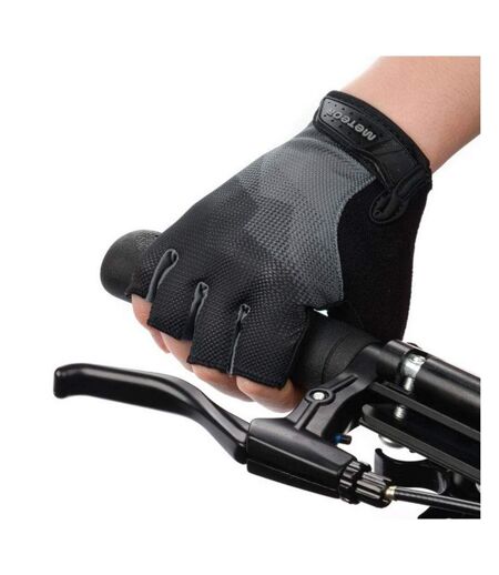 Gants De Cyclisme Adulte Noir Meteor