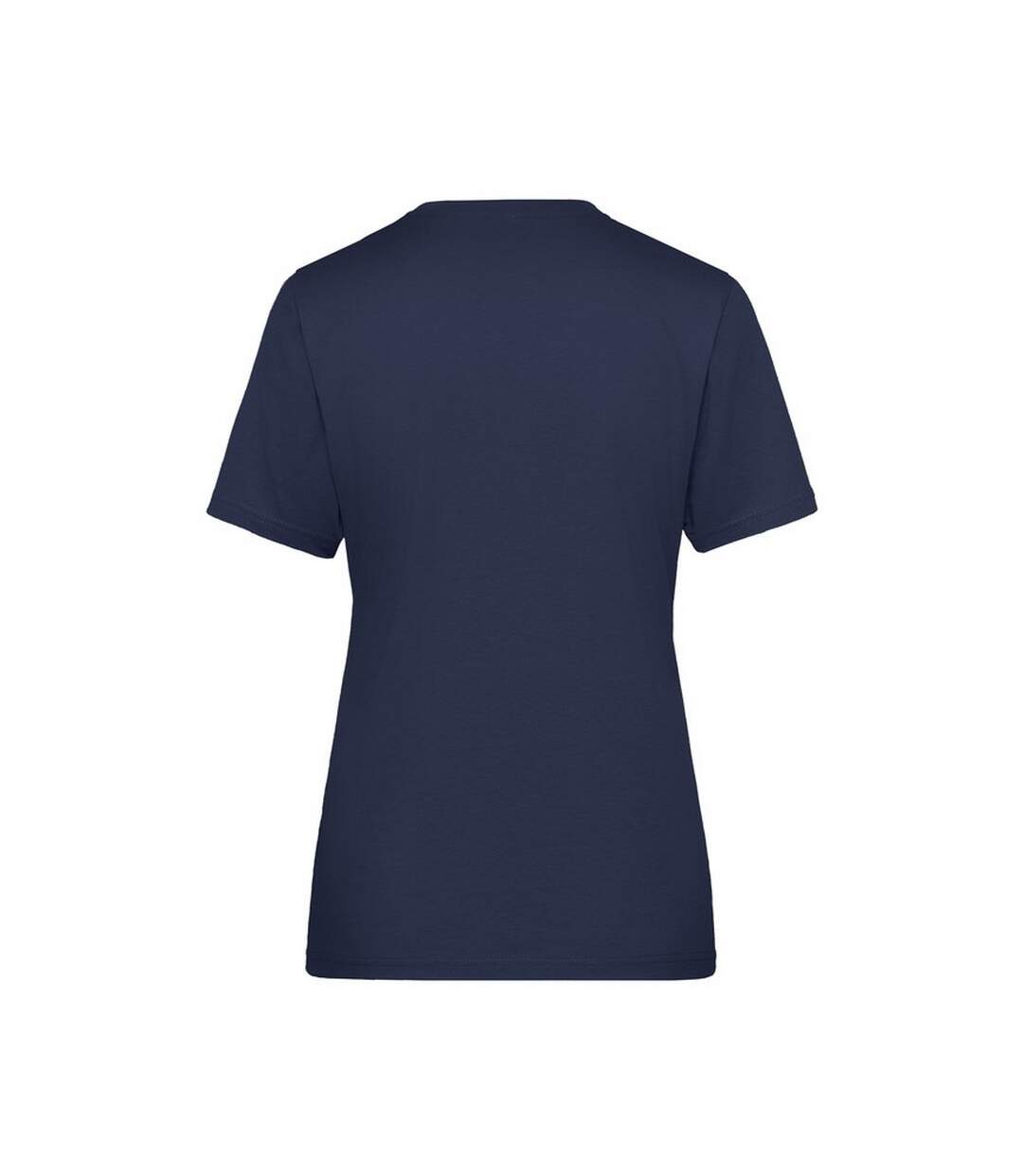 T-shirt Bio Workwear Femme Bleu Marine James And Nicholson-2
