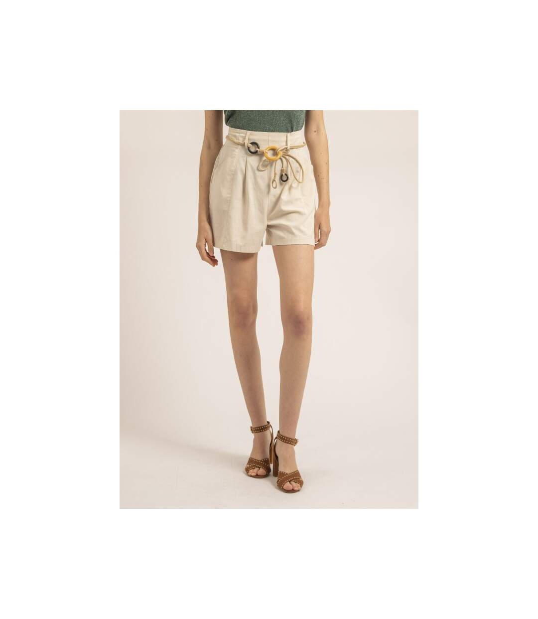 Short effet lin XEDONA - Dona X Lisa-1
