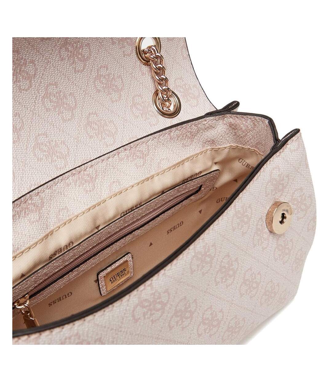 Sac à bandoulière rose femme guess katya convertible xbody-3