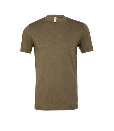 Bella + Canvas Adults Unisex Tri-Blend T-Shirt (Military Green) - UTPC3870