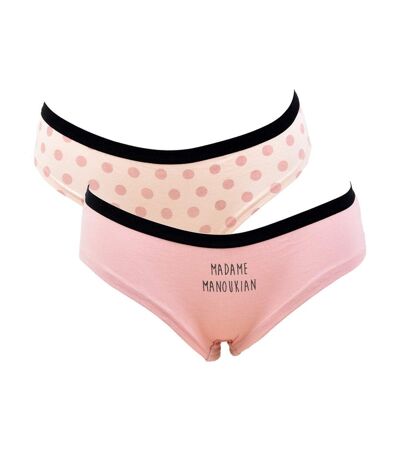 Culottes Femme MANOUKIAN Underwear Confort Qualité supérieure - Pack de 2