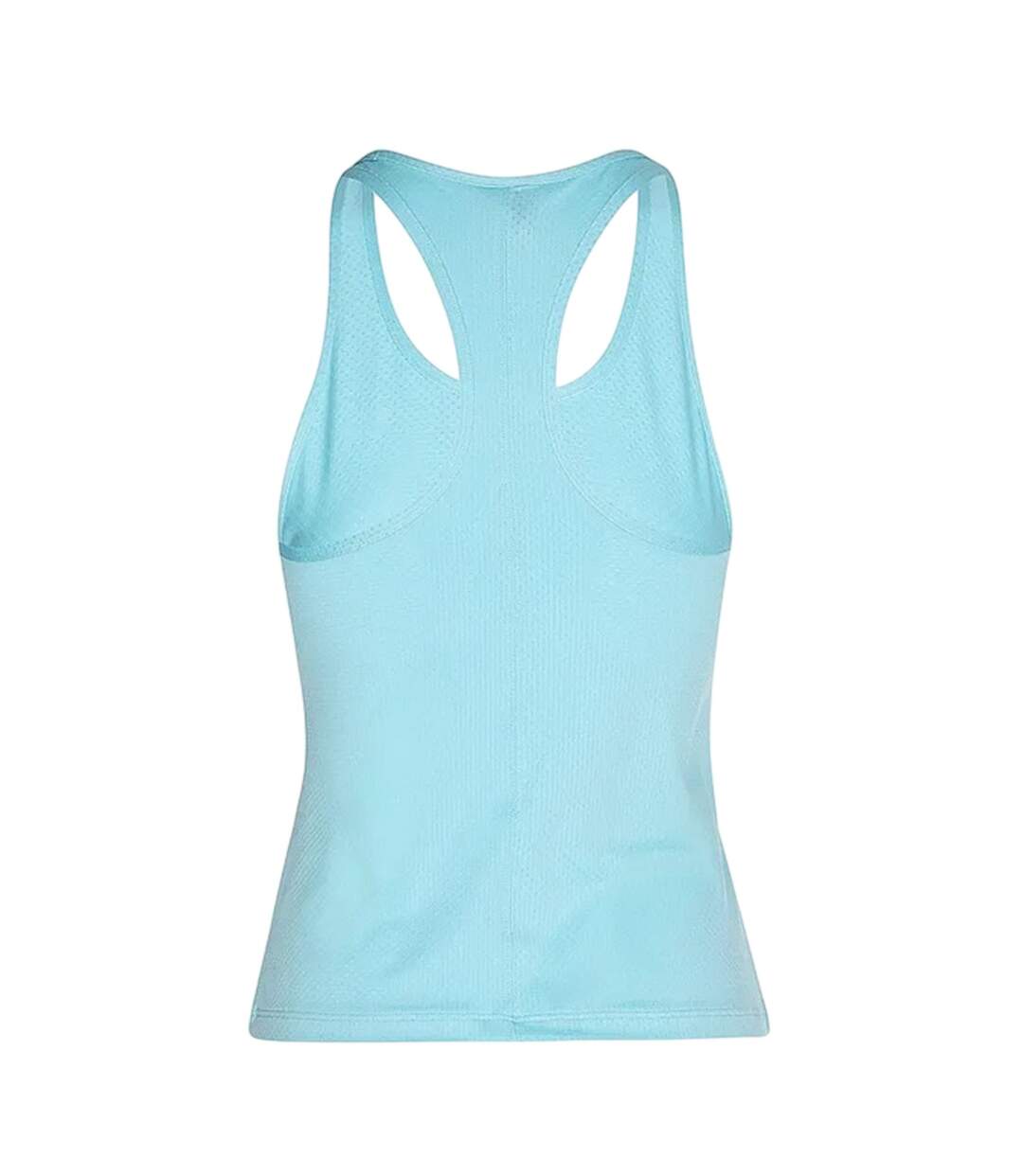 Womens/ladies Tech Sleeveless Tank Top Blue Haze White Under Armour-3
