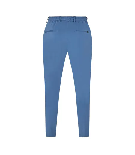 Mens Genius Elasticated Waist Slim Chinos Blue Boss