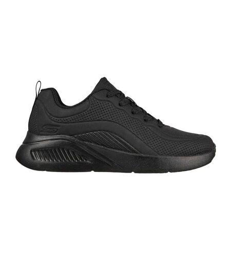 Womens/ladies Bob Buno Logo Trainers Black Skechers