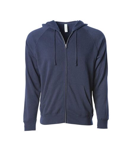 Sweat À Capuche Adulte Bleu Marine Classique Independent
