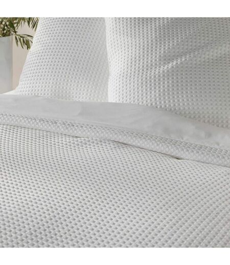 Parure de Lit 3 Pièces Abelia 240x220cm Blanc