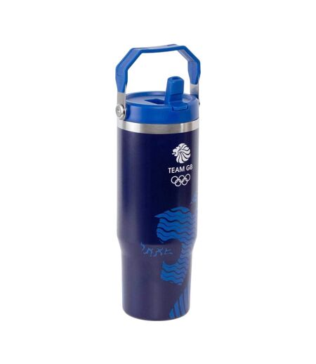 Logo Insulated Travel Tumbler One Size Blue Team GB